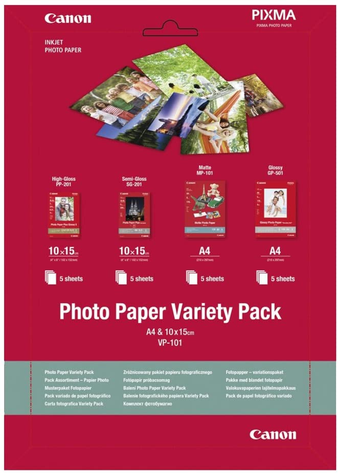 Canon Photo Paper Variety Pack