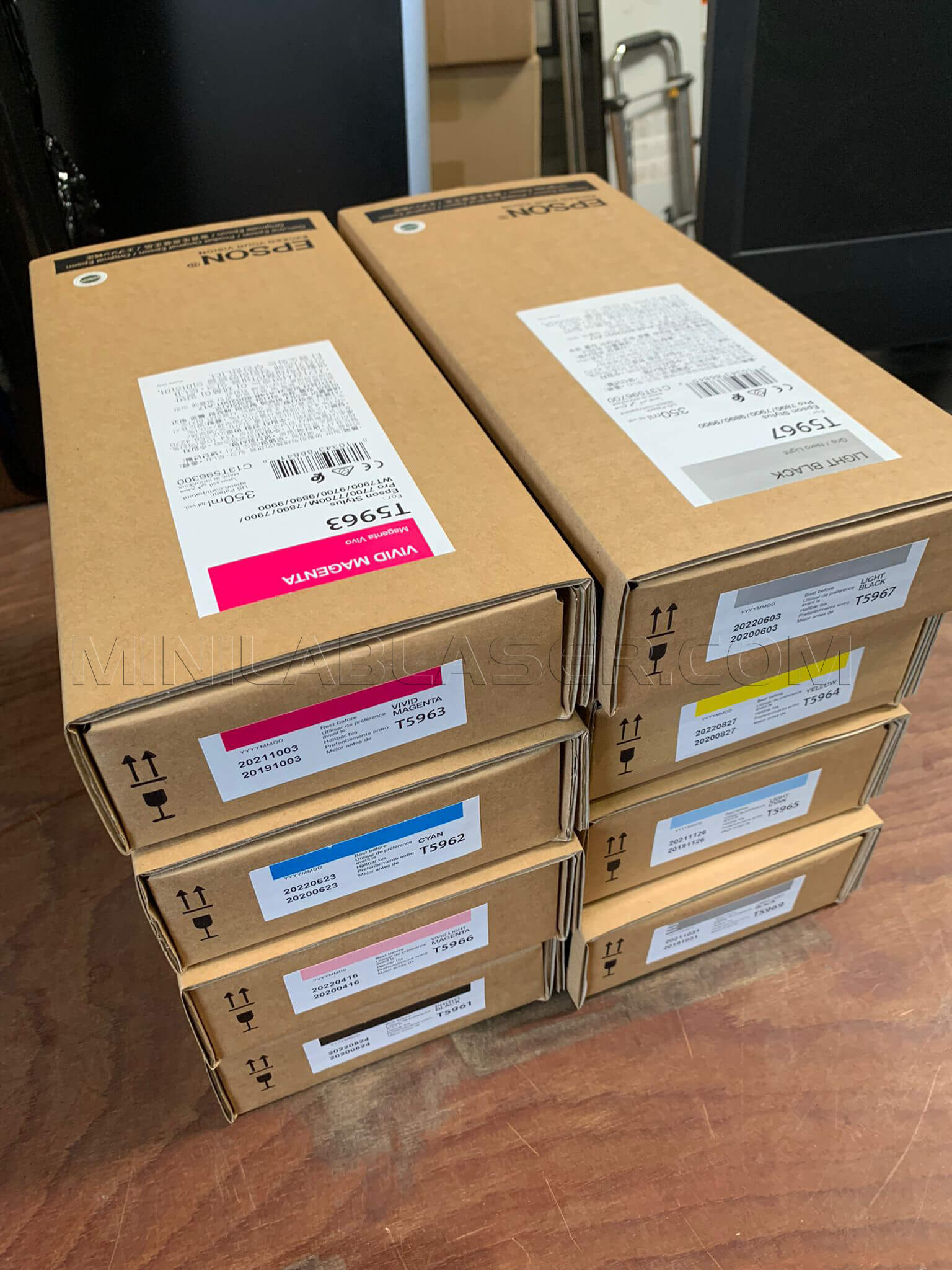 EPSON T5965 Light Cyan Ink 350ml Stylus PRO 7890/7900/9890/9900 Genuine Cartridge