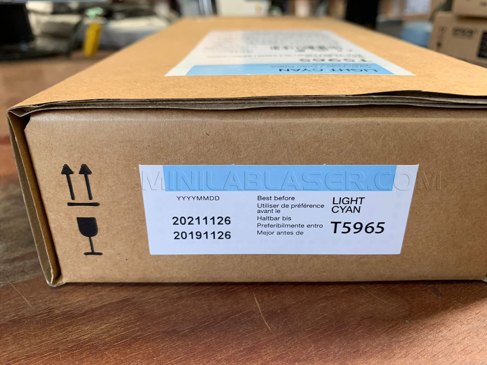 EPSON T5965 Light Cyan Ink 350ml Stylus PRO 7890/7900/9890/9900 Genuine Cartridge