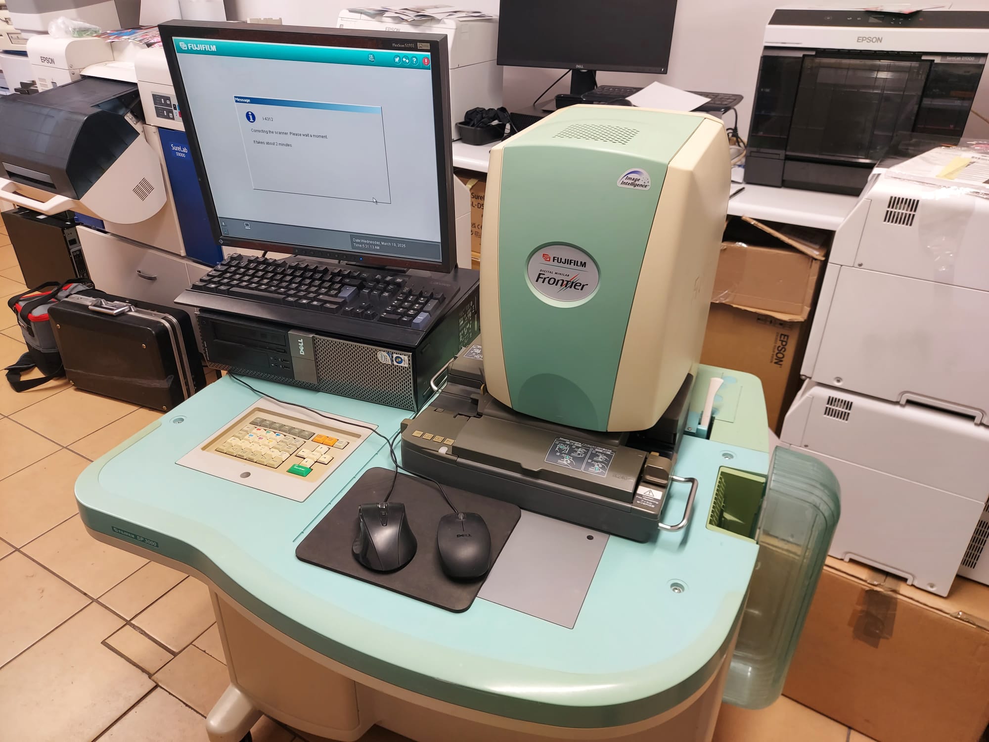 Fujifilm SP3000 film scanner PL