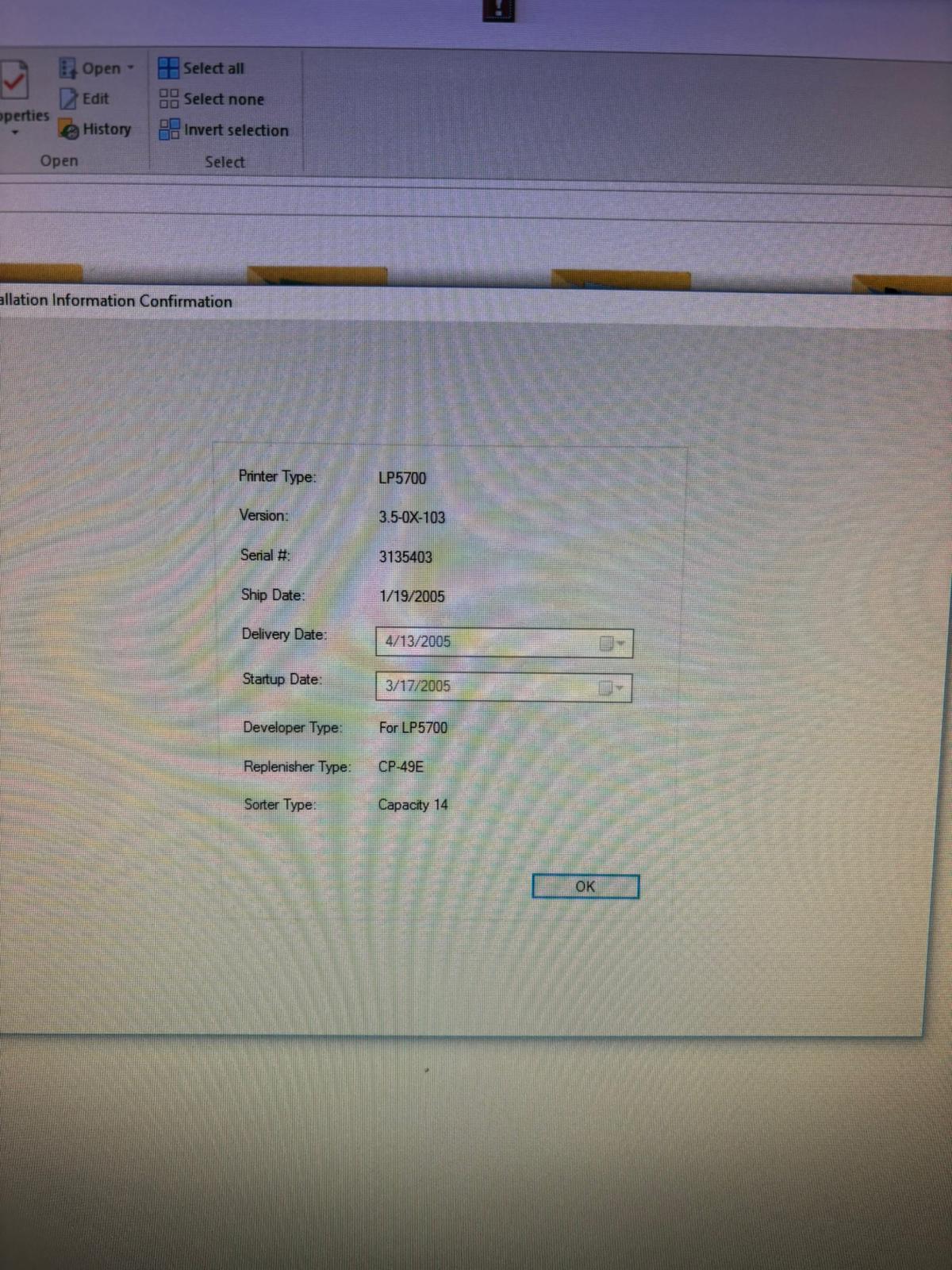FUJIFILM FRONTIER LP5700 NM2025